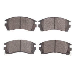 Nissan Sentra Brake Pads (2) - Front - R1 Concepts - Semi Met - `91-`06